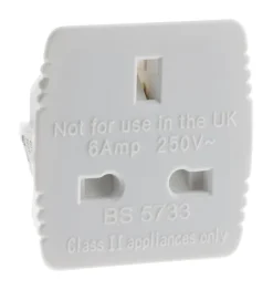 Adaptateur prise voyage France vers UK - Zenitech