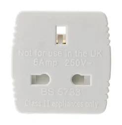 Adaptateur prise voyage France vers UK - Zenitech