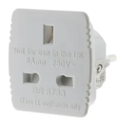 Adaptateur prise voyage France vers UK - Zenitech