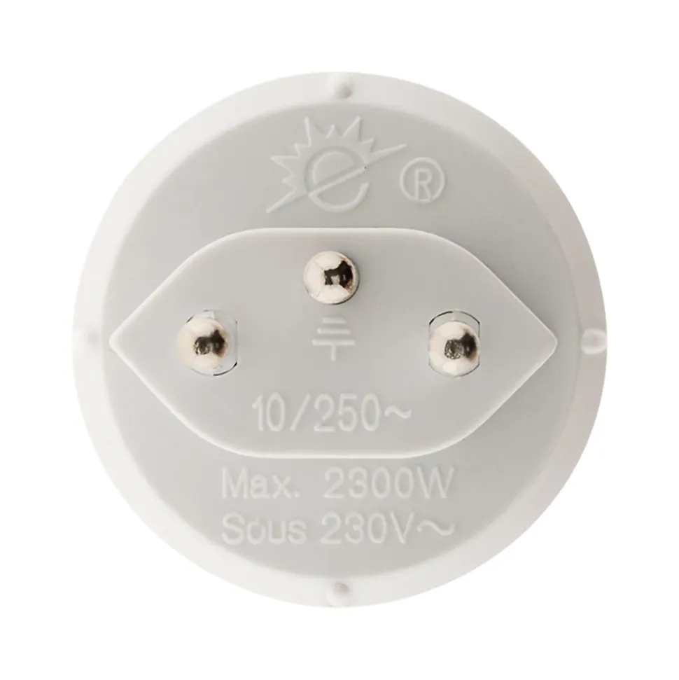 Adaptateur prise voyage France/UE vers Suisse - Zenitech