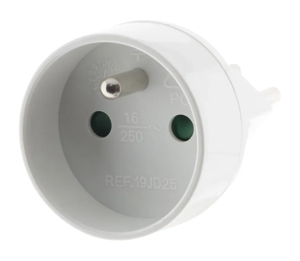 Adaptateur prise voyage France/UE vers Suisse - Zenitech