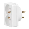 Adaptateur 2P+T 2 fiches 16 A vers socle 20 A Legrand