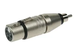 Adaptateur XLR femelle RCA mâle NEUTRIK NEUTRIK