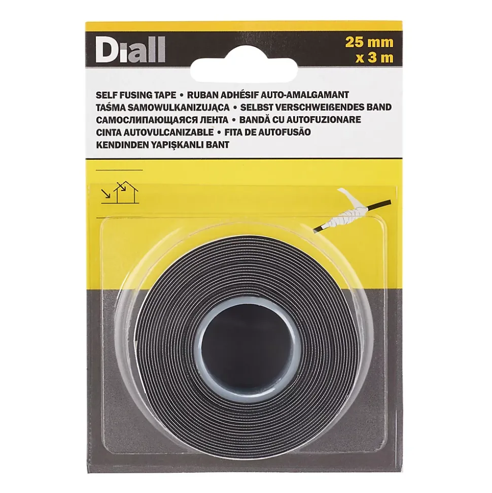 Adhésif antidérapant antifuite Diall, 3 m x 25 mm