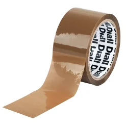 Adhésif d'emballage marron, 50 mm x 100 m