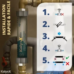 Adoucisseur d'eau Anticalcaire Antibacterien innovant IPS Kalyxx Active G1 " femelle (IPSKXAG1)