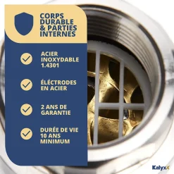 Adoucisseur d'eau Anticalcaire innovant IPS Kalyxx RedLine G1 