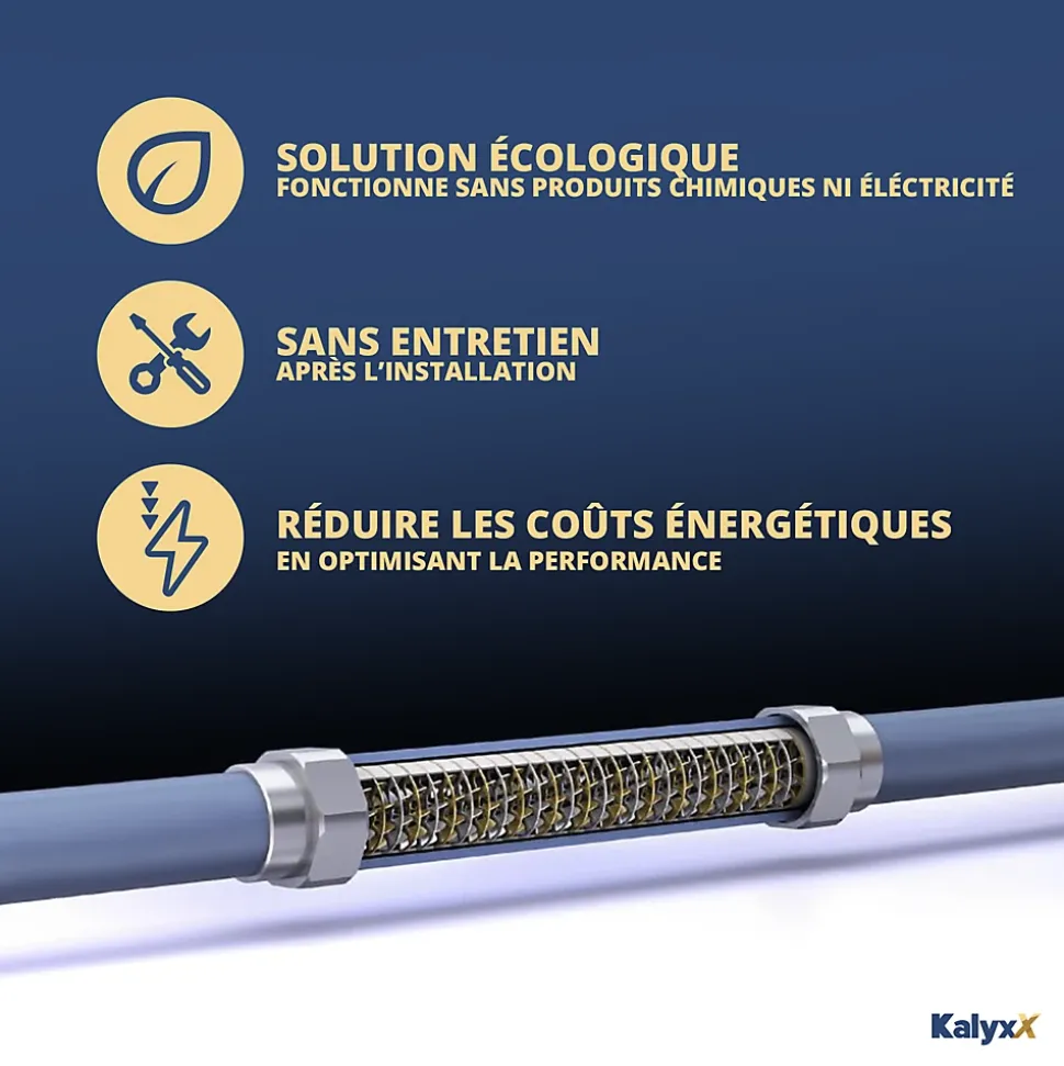 Adoucisseur d'eau Anticalcaire Antibacterien innovant IPS Kalyxx Active G3/4 " femelle (IPSKXAG34)