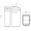 Adoucisseur d'eau Apic POSEIDON 26L avec Accessoires + Mise en Service Gratuite