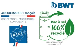 Adoucisseur d'eau BWT R22 22L 6 personnes (mise en service incluse)