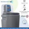 Adoucisseur D'eau 30L Fleck 5800 SXT Monobloc Volumétrique + Kit Installation Fabrication Française
