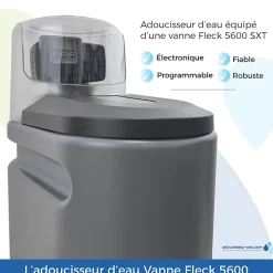 Adoucisseur D'eau 16l Fleck 5600 Sxt Complet Avec Accessoires