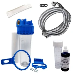 Adoucisseur D'eau 20l Vanne Fleck 5600 Sxt Complet Bac Blanc - Kit Essentiel