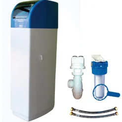 Adoucisseur d'eau PENTAIR 30 L vanne Fleck 5600 SXT complet avec accessoires
