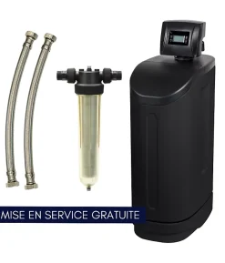 Adoucisseur d'eau PHOCION 34L gros débit avec Accessoires + Mise en Service Gratuite