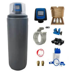 Adoucisseur D'eau Tactile 16l Fleck 5800 Xtr Fabriqué En France Avec Kit D'installation Complet