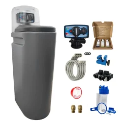 Adoucisseur Eau 25L Fleck 5600 MC Mécanique Chronométrique Complet Avec Accessoires Fabriqué En France