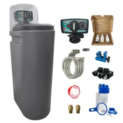Adoucisseur Eau 20L Fleck 5600 MV Mécanique Volumétrique Complet Avec Accessoires Fabriqué En France