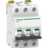 A9f94363 Schneider Ic60l Disjoncteur Triphasé Schneider 63a - 3p - Courbe C - 15ka - à Vis