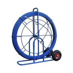 Aiguille fibre de verre 11 mm L 300 M sur grand dévidoir à roues increvables