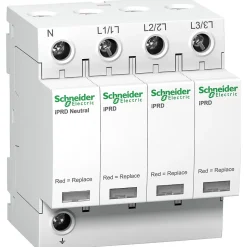 A9l40601 Schneider - Parafoudre Triphasé + Neutre De Type 2 Iprd40r - 40ka - Report De Signalisation