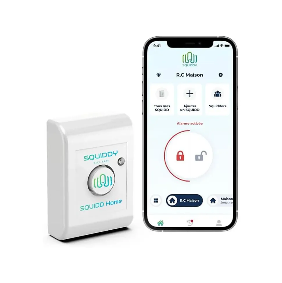 Alarme Connectée 3 En 1 Pack Camping-car Squiddy