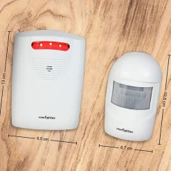 Alarme FISHTEC Détecteur de Présence - Carillon - 90 dB