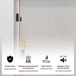 Alarme FISHTEC Top security 110 dB