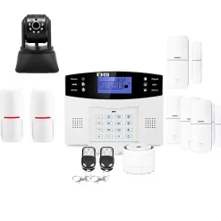 Alarme maison avec caméra ip lifebox evolution kit ip4