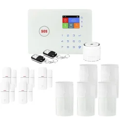 Alarme maison connectée 4G sans fil wifi et gsm amazone - lifebox - kit animal 5