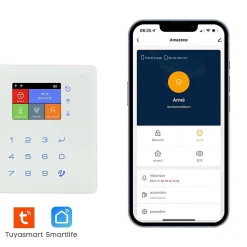 Alarme maison connectée 4G wifi et gsm amazone - lifebox - kit2