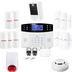 Alarme maison connectée lifebox evolution secure kit connecté 11