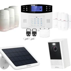 Alarme maison connectée sans fil gsm avec caméra autonome lifebox evolution animal kit connecté 9