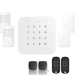 Alarme maison wifi et gsm 4g sans fil connectée casa- kit 2