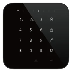 Alarme maison wifi et gsm 4G sans fil connectée Casa Noire avec 2 caméras double objectif - kit 1