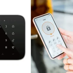 Alarme maison wifi et gsm 4G sans fil connectée Casa Noire - kit 2