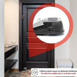 AlarmeFISHTEC porte flash 125 dB