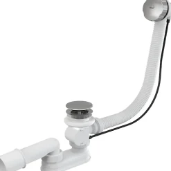 Alca Siphon pour baignoire en métal et plastique (A55KM)