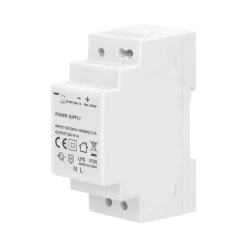 Alimentation Courant Continu 24v 1a 24w - 2 Modules - Transformateur 220v - 24v Cc