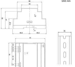 Alimentation modulaire 24v - 2,5a