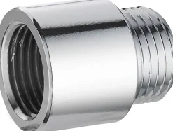 Allonge robinet chromé 25 mm 15 x 21