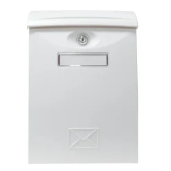 AMIG - Boîte aux lettres 7 - 345 x 240 x 105 mm - Plastique - Blanc