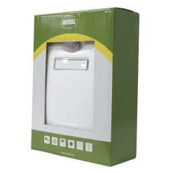 AMIG - Boîte aux lettres 7 - 345 x 240 x 105 mm - Plastique - Blanc