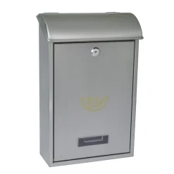 AMIG - Boîte aux lettres 2 INOX - 400 x 250 x 100 mm - Acier inoxydable - Inoxydable