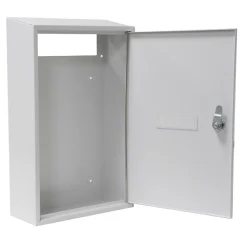AMIG - Boîte aux lettres 5 - 400 x 250 x 100 mm - Acier - Blanc