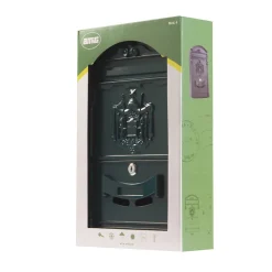 AMIG - Boîte aux lettres 4 - 400 x 240 x 80 mm - Aluminium - Vert