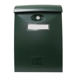 AMIG - Boîte aux lettres 7 - 345 x 240 x 105 mm - Plastique - Vert