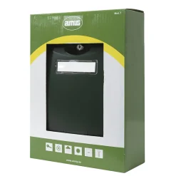 AMIG - Boîte aux lettres 7 - 345 x 240 x 105 mm - Plastique - Vert