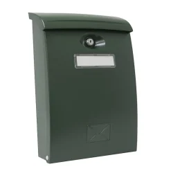 AMIG - Boîte aux lettres 7 - 345 x 240 x 105 mm - Plastique - Vert