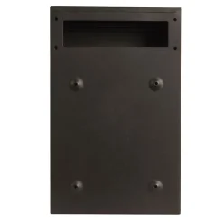 AMIG - Boîte aux lettres 5 - 400 x 250 x 100 mm - Acier - Noir